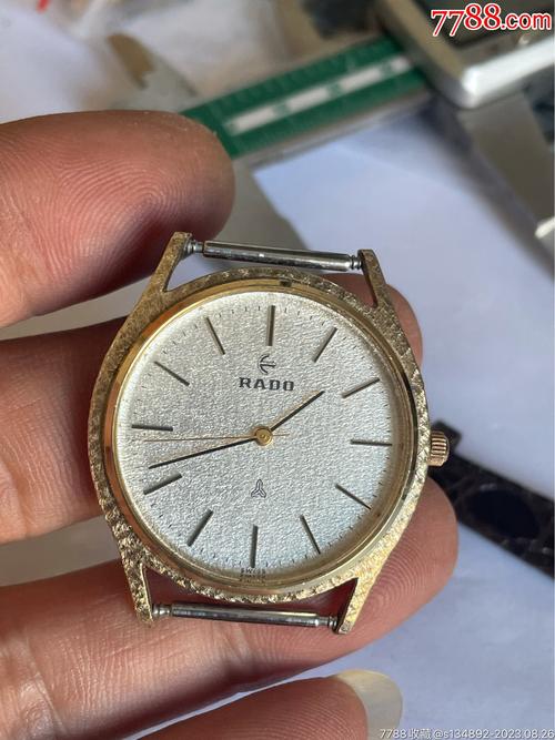 好品瑞士产雷达925银男石英表